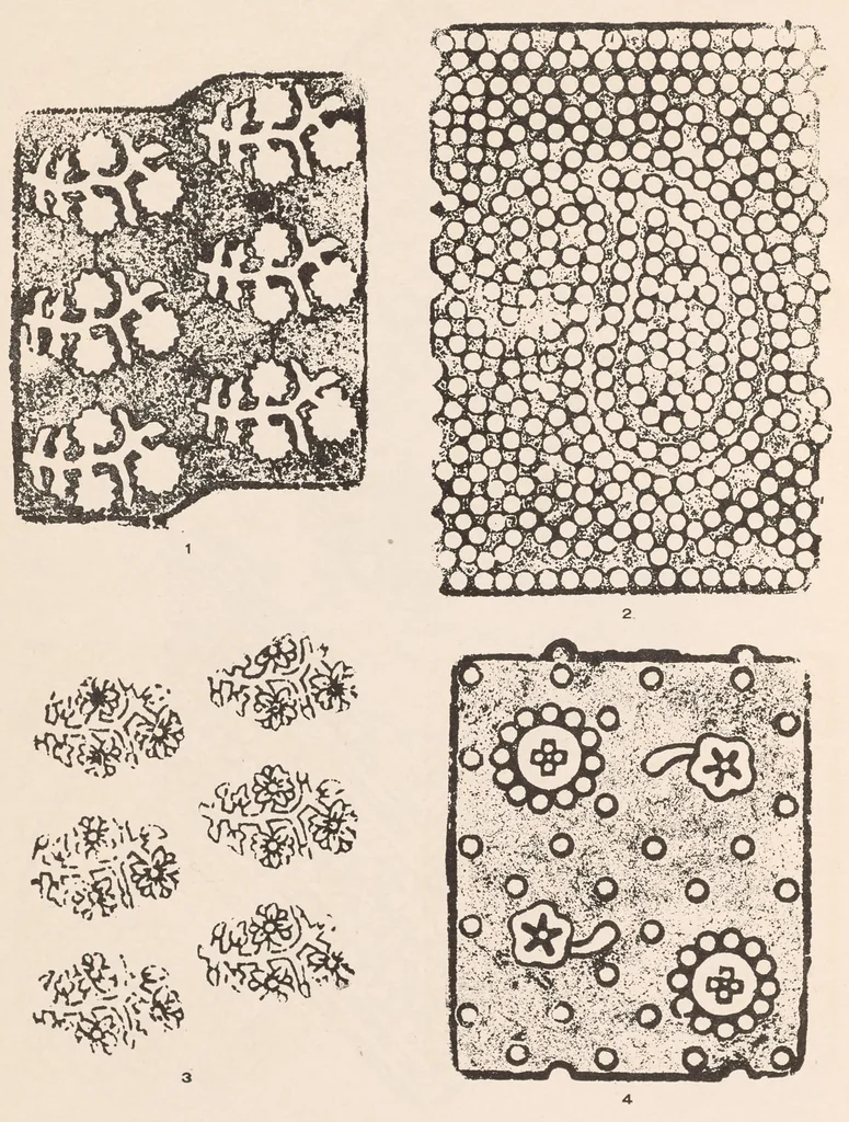 An illustration from Block prints from India for textiles, 1924, leaf 25