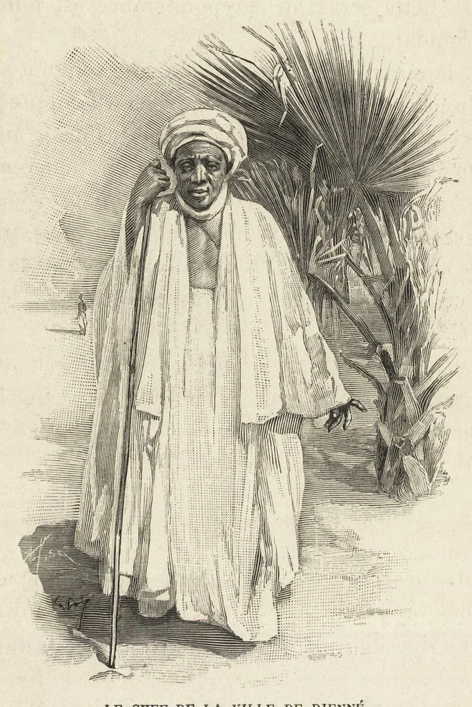 An illustration from Tombouctou la mystérieuse, 1897, leaf 210