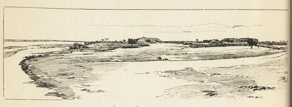 An illustration from Tombouctou la mystérieuse, 1897, leaf 233