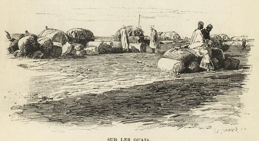 An illustration from Tombouctou la mystérieuse, 1897, leaf 240