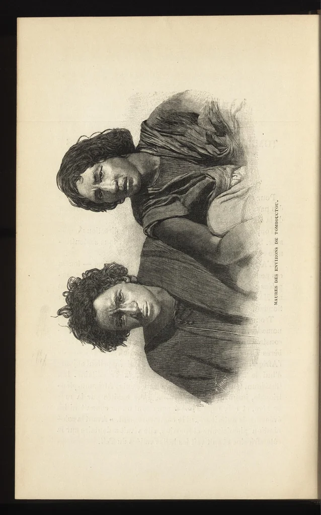 An illustration from Tombouctou la mystérieuse, 1897, leaf 267