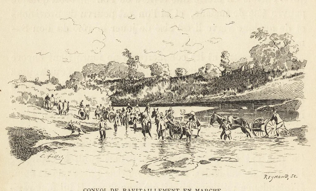An illustration from Tombouctou la mystérieuse, 1897, leaf 27