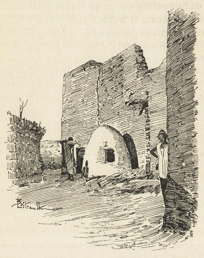 An illustration from Tombouctou la mystérieuse, 1897, leaf 324
