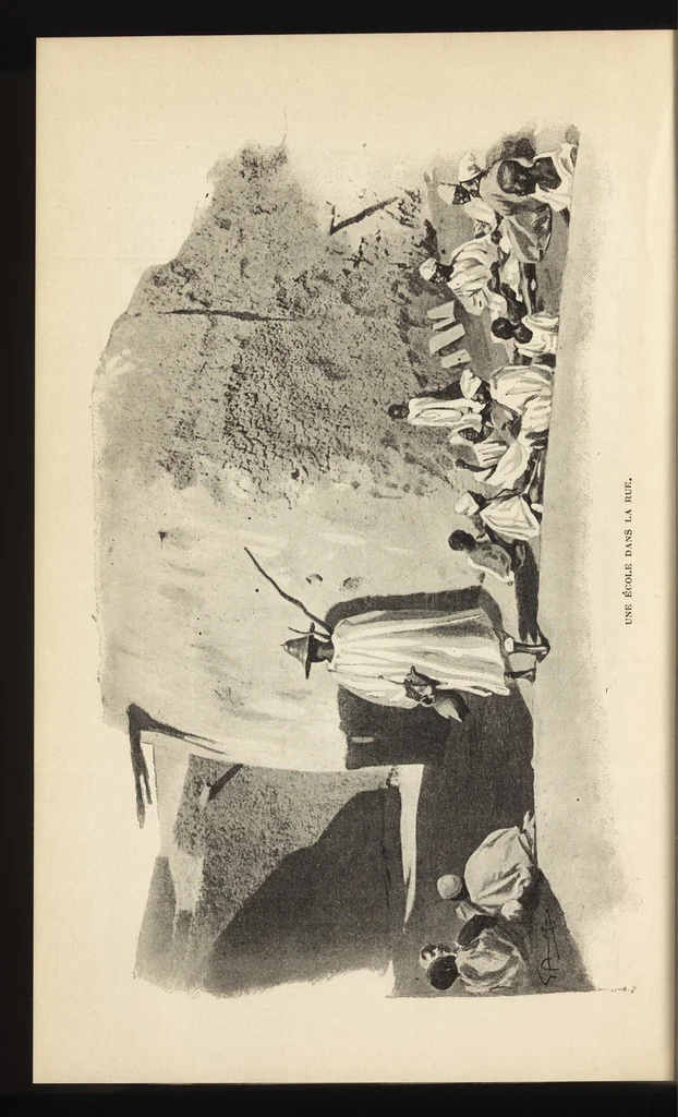 An illustration from Tombouctou la mystérieuse, 1897, leaf 343