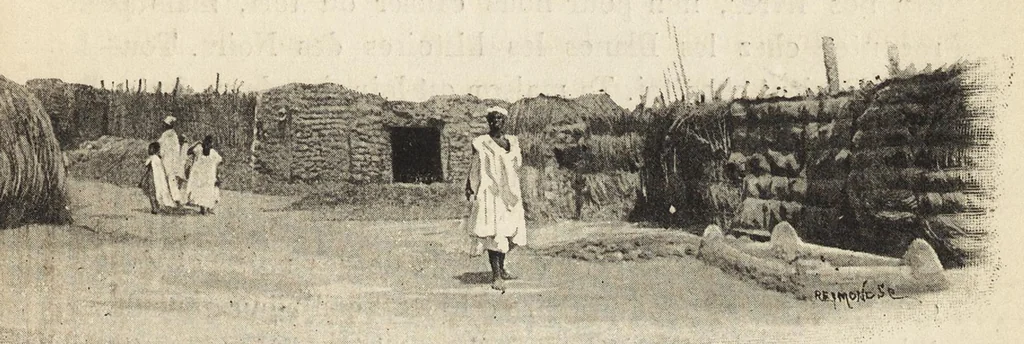 An illustration from Tombouctou la mystérieuse, 1897, leaf 382