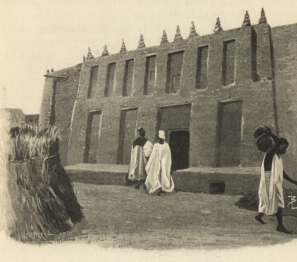 An illustration from Tombouctou la mystérieuse, 1897, leaf 428
