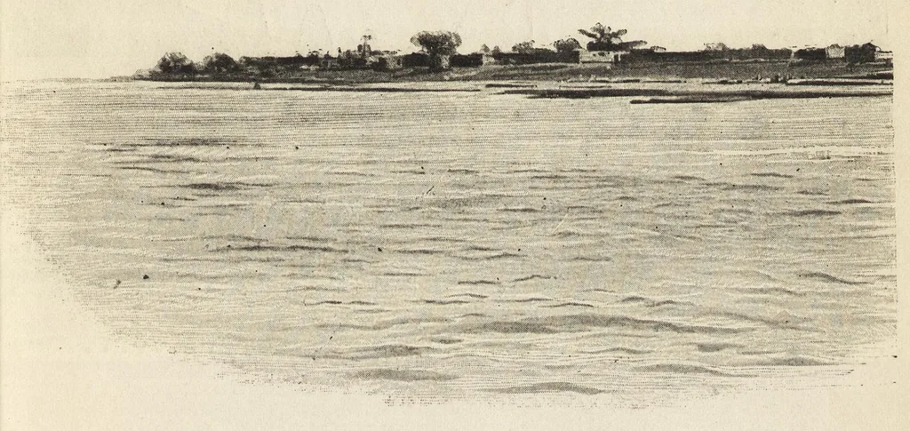 An illustration from Tombouctou la mystérieuse, 1897, leaf 94