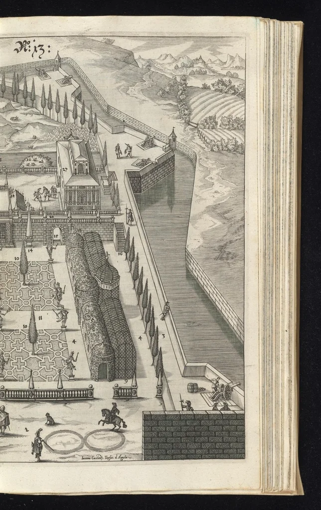 An illustration from Architectura civilis, das ist, Eigentlich Beschreibung wie Ma[nn] nach bester Form vnd gerechter Regul ..., 1628, leaf 106