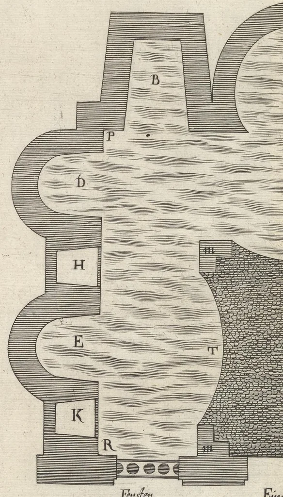 An illustration from Architectura civilis, das ist, Eigentlich Beschreibung wie Ma[nn] nach bester Form vnd gerechter Regul ..., 1628, leaf 119