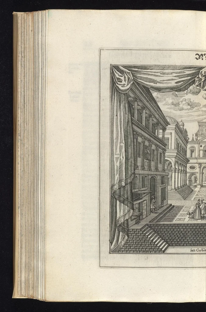 An illustration from Architectura civilis, das ist, Eigentlich Beschreibung wie Ma[nn] nach bester Form vnd gerechter Regul ..., 1628, leaf 99