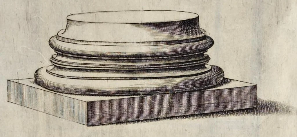 An illustration from La pratica di prospettiva, 1625, leaf 110