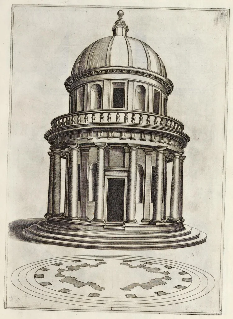 An illustration from La pratica di prospettiva, 1625, leaf 118