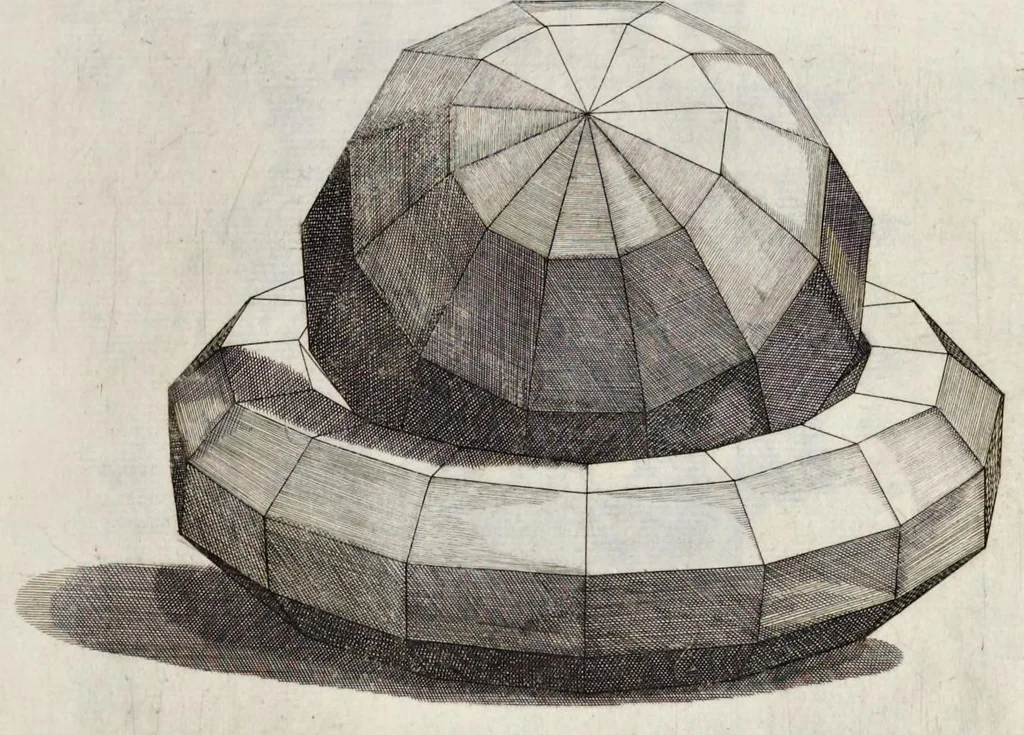 An illustration from La pratica di prospettiva, 1625, leaf 124