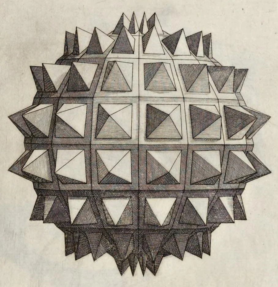 An illustration from La pratica di prospettiva, 1625, leaf 126