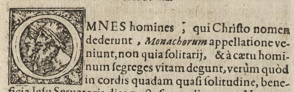An illustration from Paraeneticorvm vetervm pars I : in qua producuntur scriptores VIII ..., 1604, leaf 224