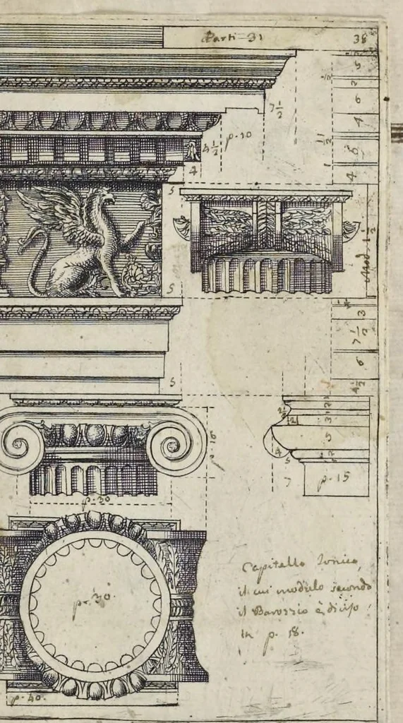 An illustration from Perspectiva pictorum et architectorum, 1693, leaf 238