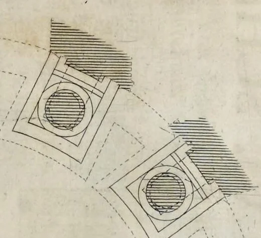 An illustration from Perspectiva pictorum et architectorum, 1693, leaf 114