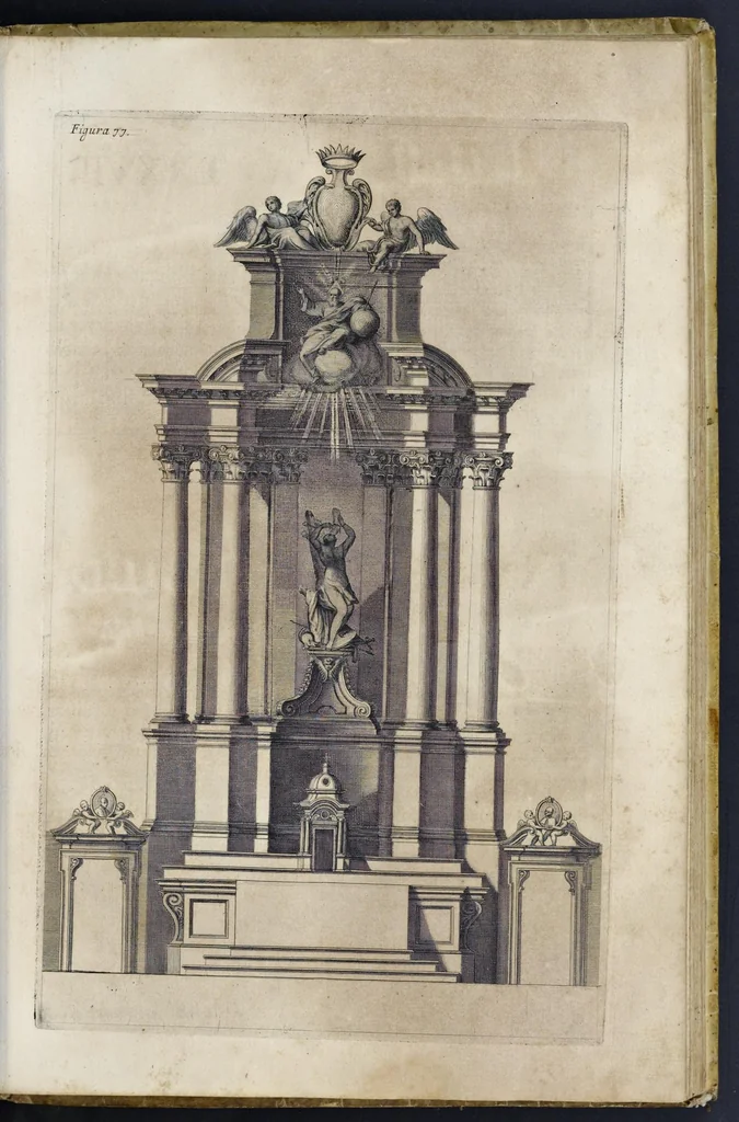 An illustration from Perspectiva pictorum et architectorum, 1693, leaf 178