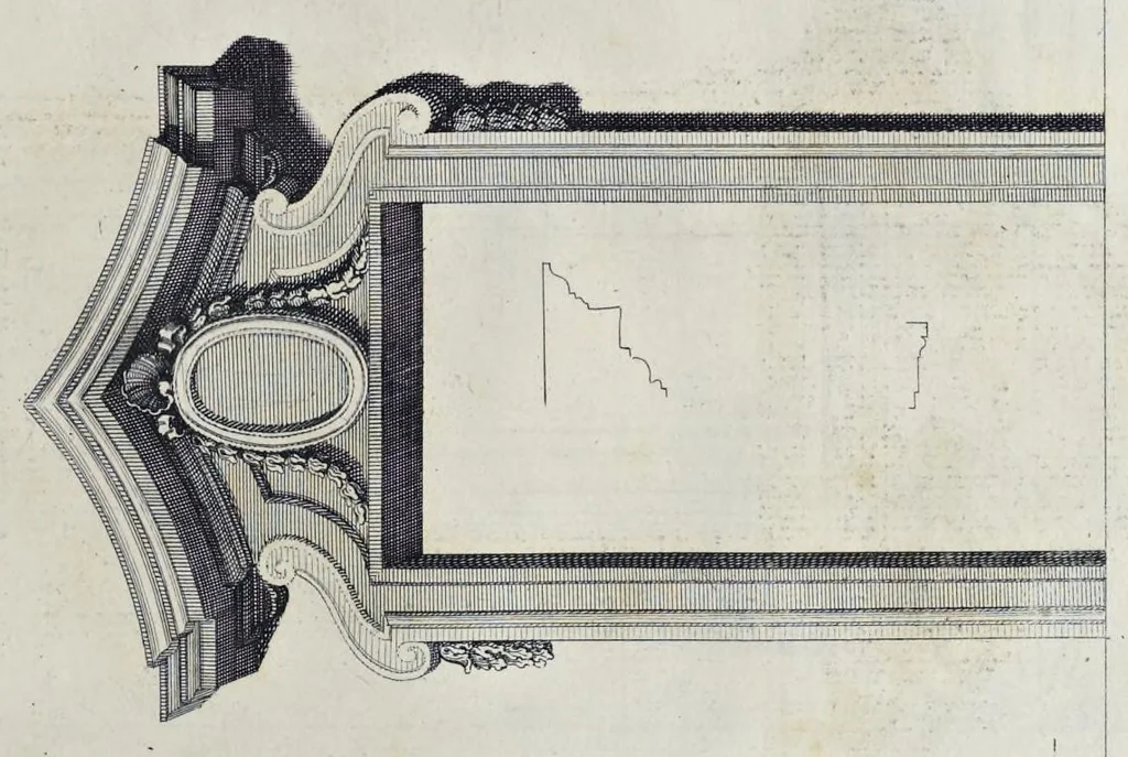 An illustration from Perspectiva pictorum et architectorum, 1693, leaf 214