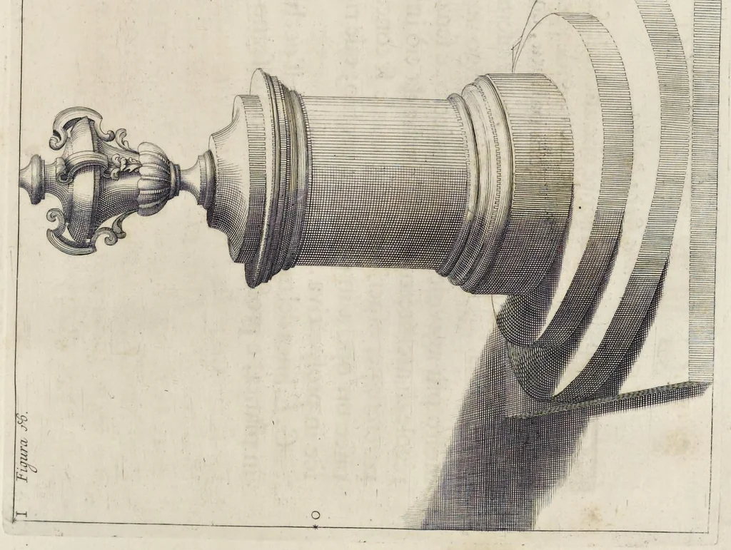 An illustration from Perspectiva pictorum et architectorum, 1693, leaf 60
