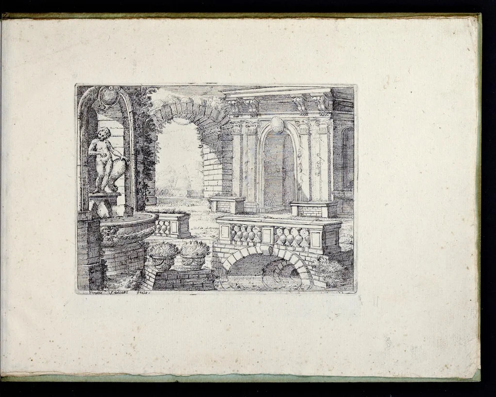 An illustration from [Prospettive], 1670, leaf 24