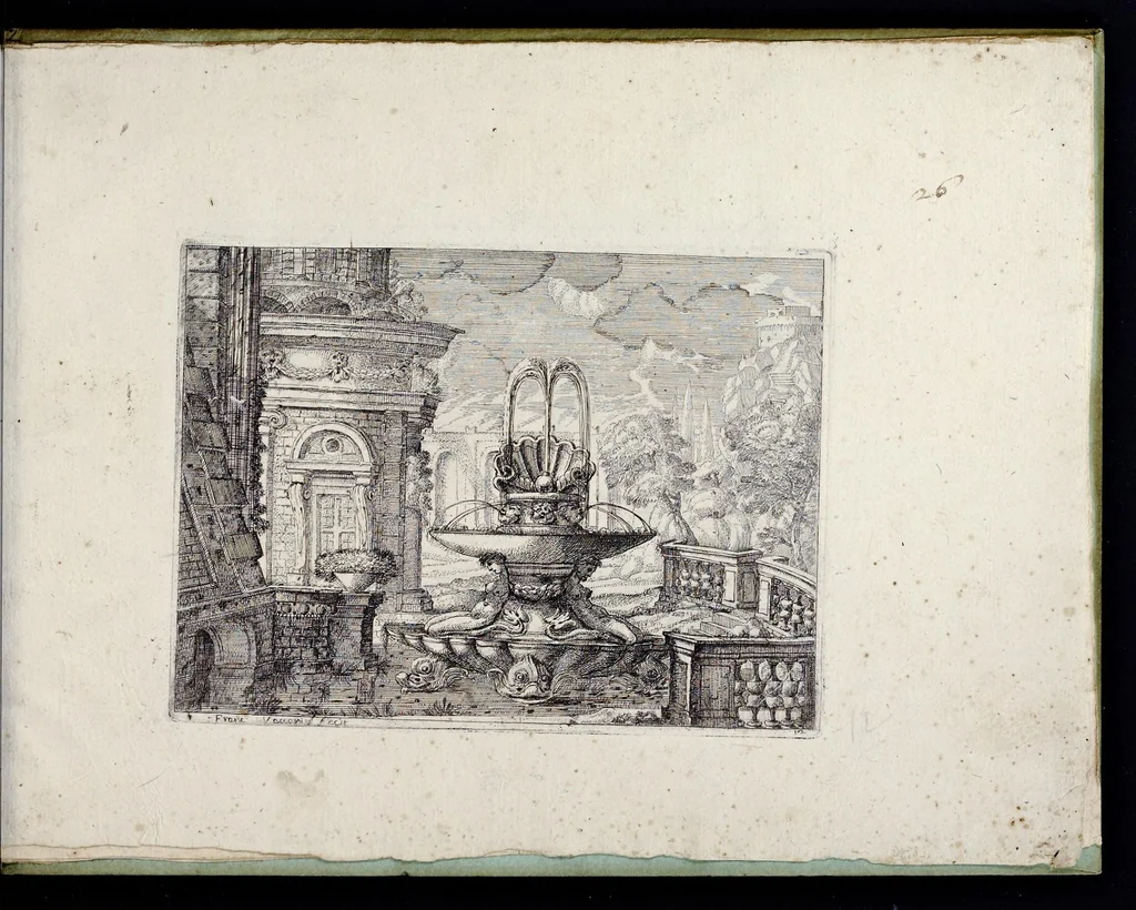 An illustration from [Prospettive], 1670, leaf 26
