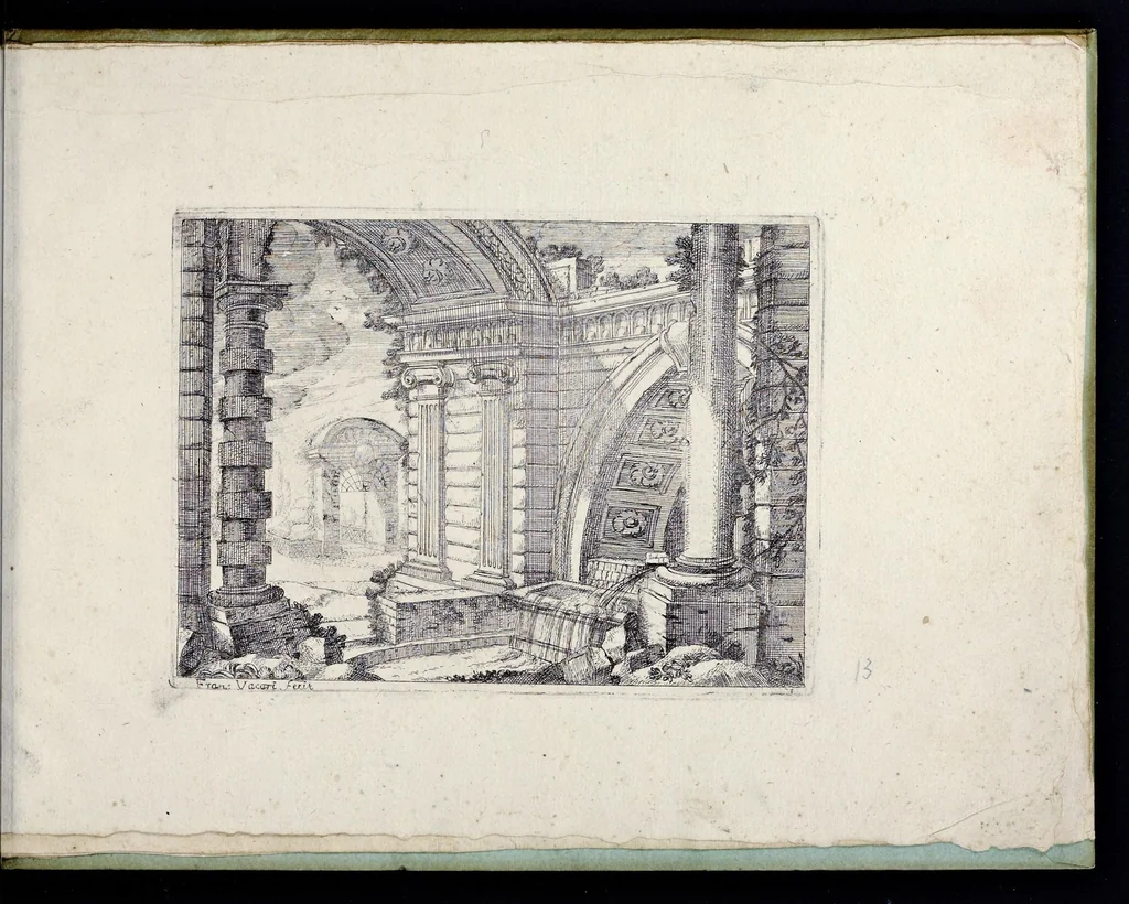 An illustration from [Prospettive], 1670, leaf 28