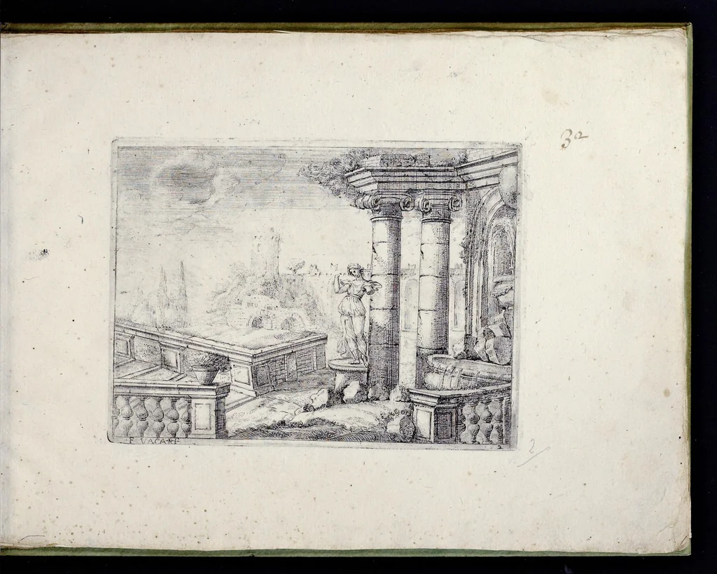 An illustration from [Prospettive], 1670, leaf 6