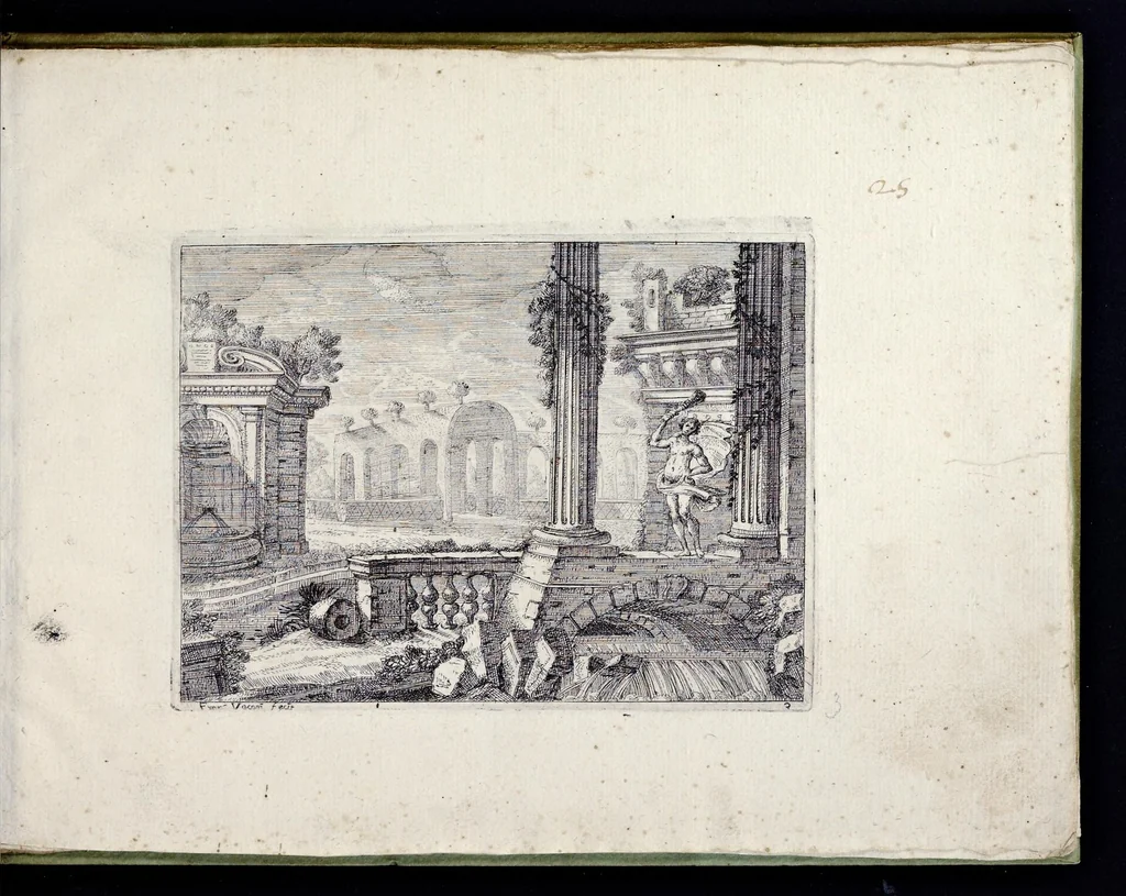 An illustration from [Prospettive], 1670, leaf 8