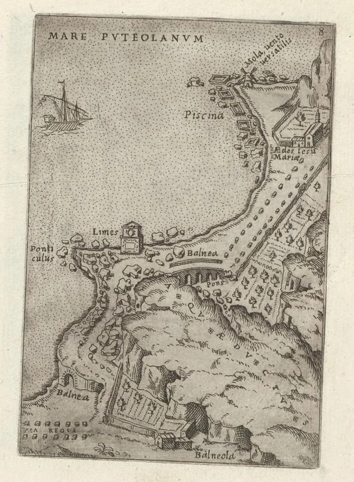 An illustration from Ager Puteolanus, siue, Prospectus eiusdem insigniores, 1652, leaf 10