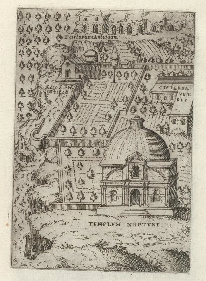 An illustration from Ager Puteolanus, siue, Prospectus eiusdem insigniores, 1652, leaf 12
