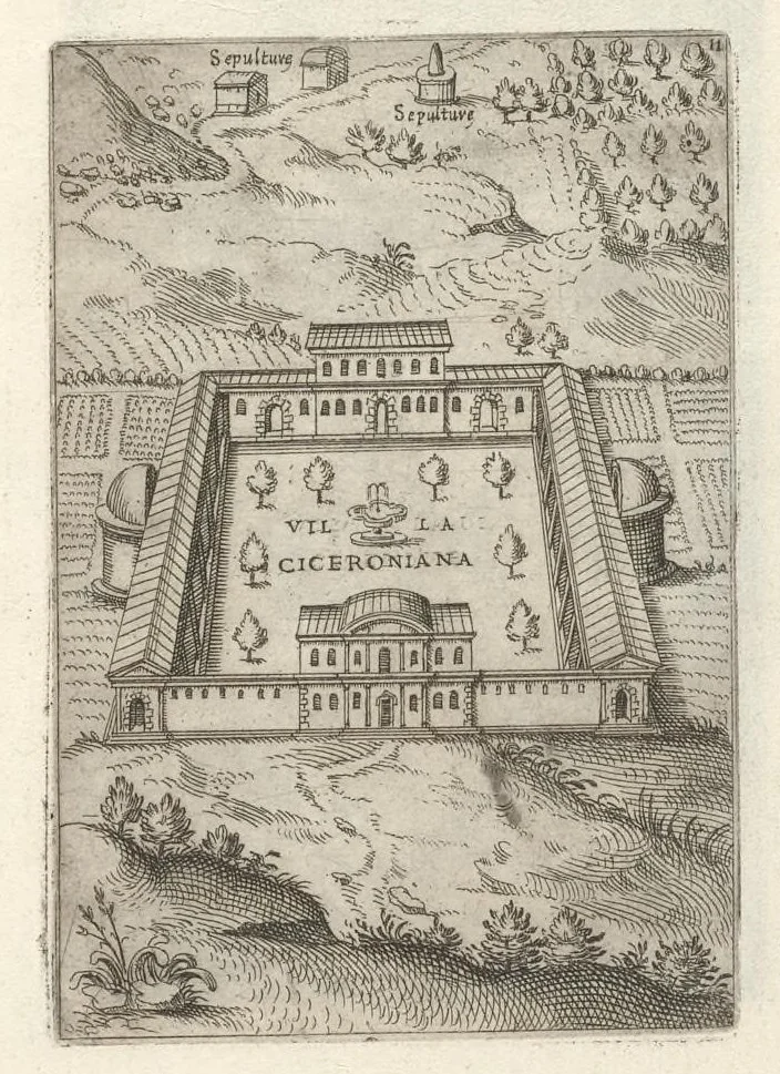 An illustration from Ager Puteolanus, siue, Prospectus eiusdem insigniores, 1652, leaf 14