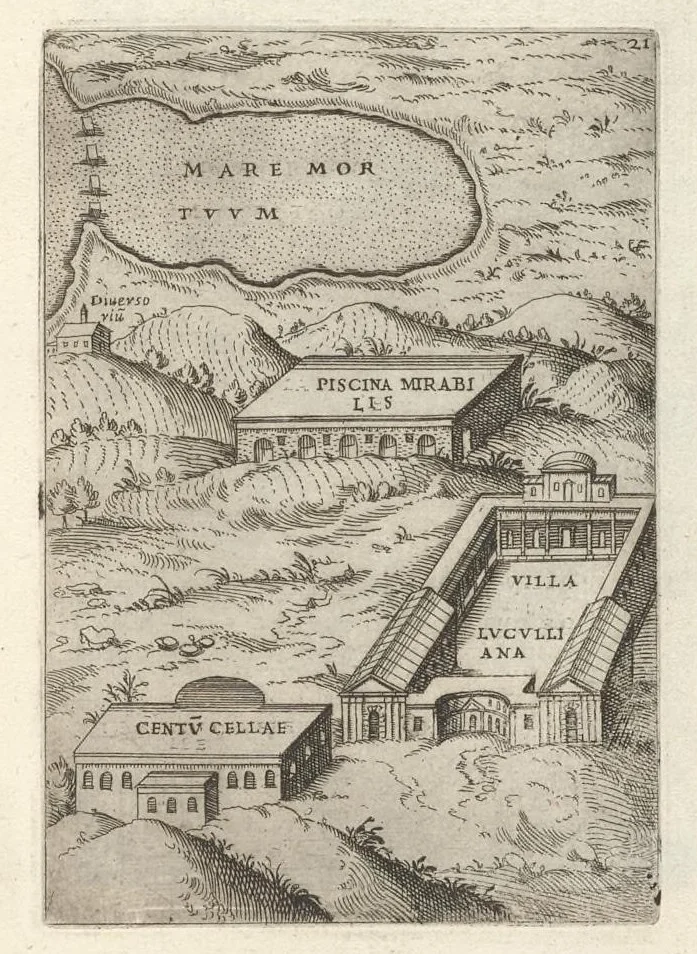 An illustration from Ager Puteolanus, siue, Prospectus eiusdem insigniores, 1652, leaf 24
