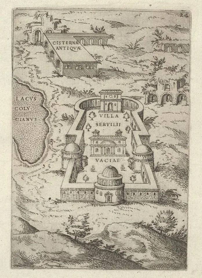 An illustration from Ager Puteolanus, siue, Prospectus eiusdem insigniores, 1652, leaf 26