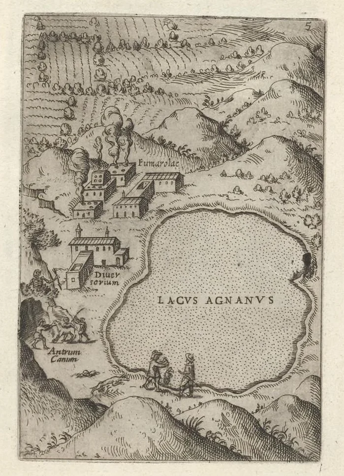 An illustration from Ager Puteolanus, siue, Prospectus eiusdem insigniores, 1652, leaf 8