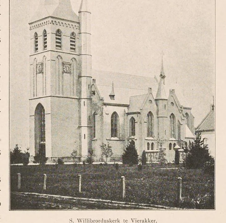 An illustration from De Katholieke kerken in Nederland : dat is de tegenwoordige staat dier kerken met hunne meubeling en versiering beschreven en afgebeeld, 1906, leaf 196