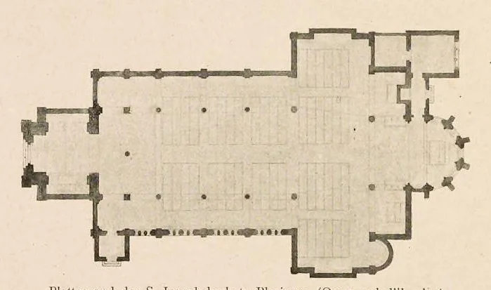 An illustration from De Katholieke kerken in Nederland : dat is de tegenwoordige staat dier kerken met hunne meubeling en versiering beschreven en afgebeeld, 1906, leaf 61