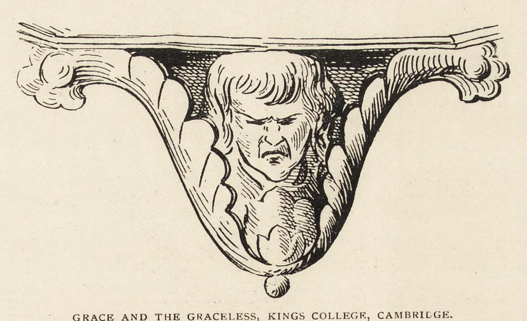 An illustration from The grotesque in church art, 1899, leaf 150