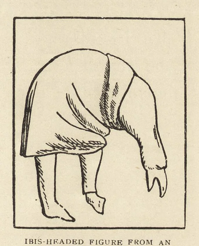 An illustration from The grotesque in church art, 1899, leaf 184
