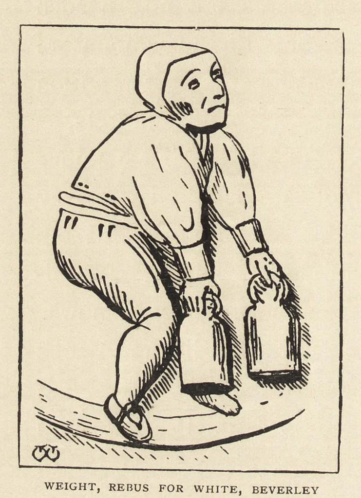 An illustration from The grotesque in church art, 1899, leaf 191