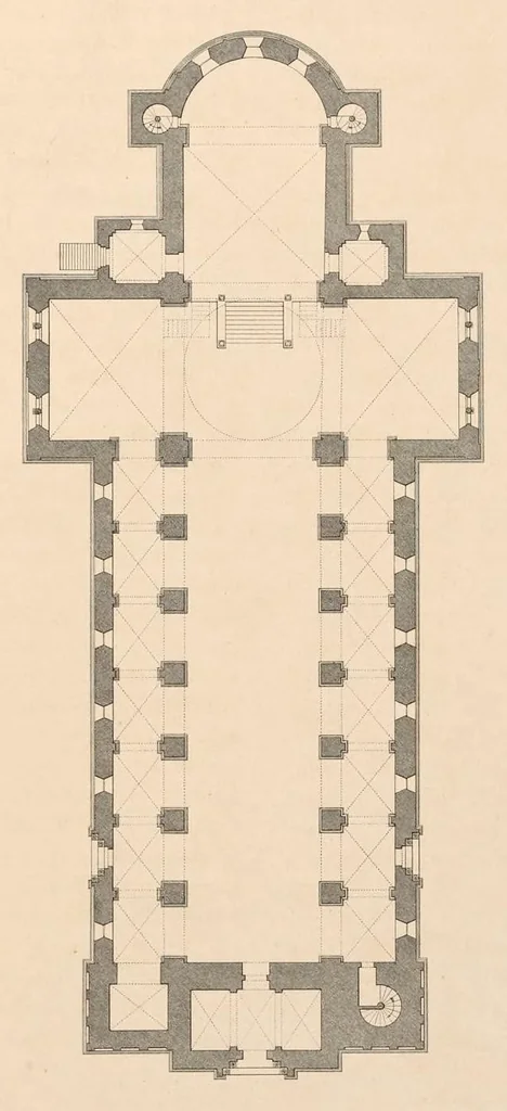 An illustration from Viborg Domkirke: Joakim Skovgaards billeder, Domkirkens historie. La cathédrale de Viborg: les peintures de Joakim Skovgaard, histoire de la cathédrale;, 1909, leaf 110