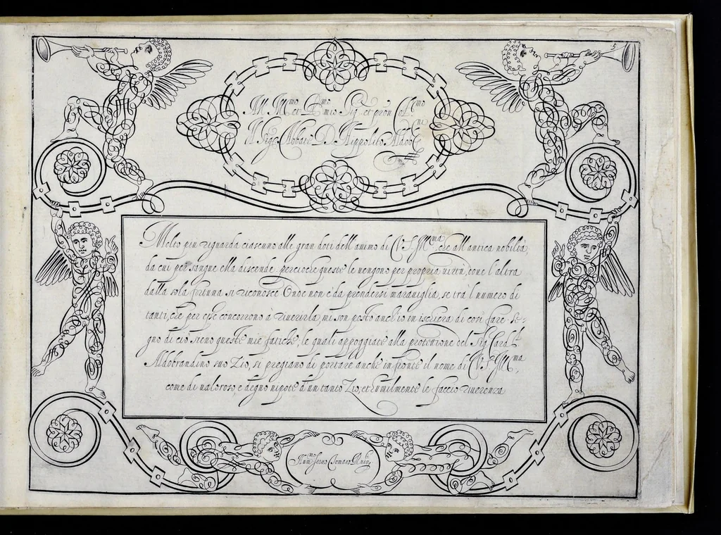 An illustration from Idea del buon scrittore : opera prima, 1619, leaf 14