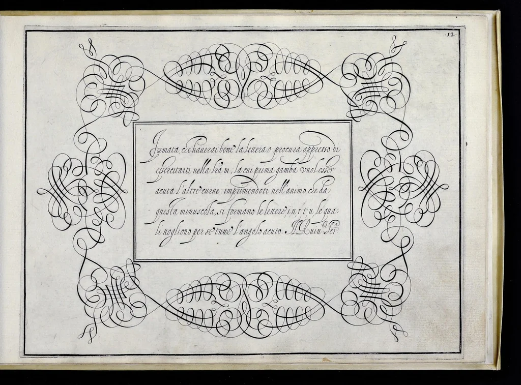 An illustration from Idea del buon scrittore : opera prima, 1619, leaf 28