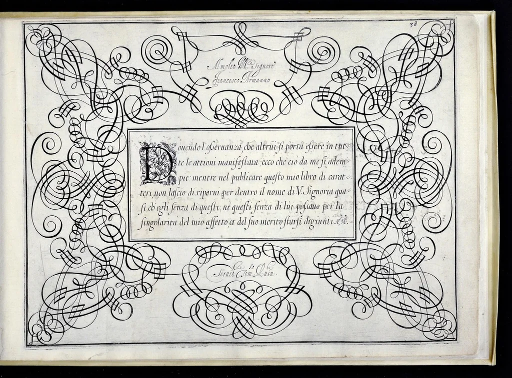 An illustration from Idea del buon scrittore : opera prima, 1619, leaf 80
