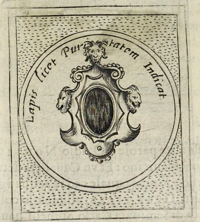An illustration from Teatro d'imprese, 1623, leaf 1069