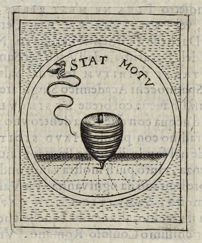 An illustration from Teatro d'imprese, 1623, leaf 1198