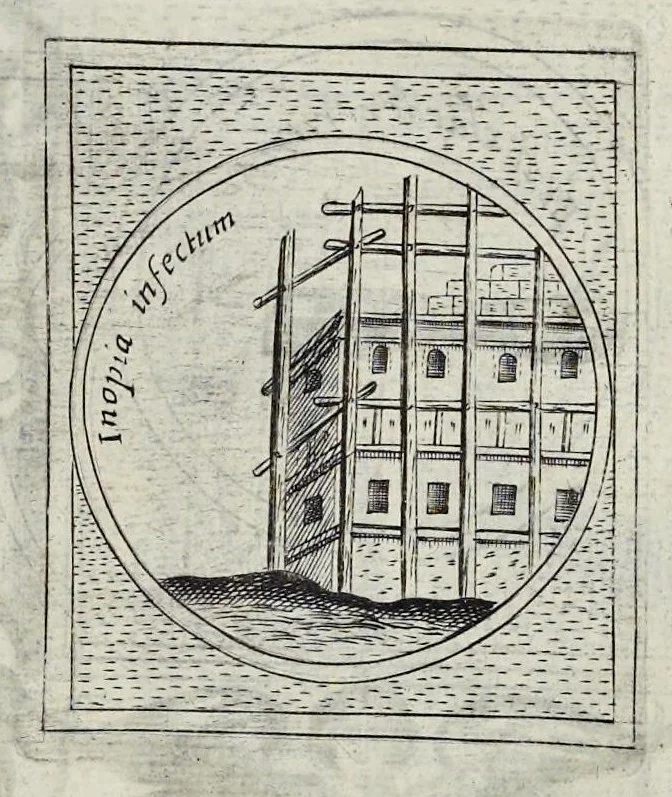 An illustration from Teatro d'imprese, 1623, leaf 686