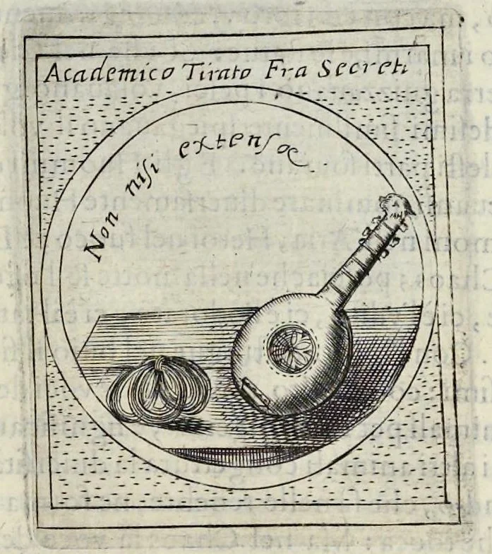 An illustration from Teatro d'imprese, 1623, leaf 706