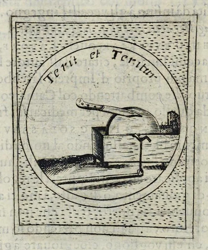 An illustration from Teatro d'imprese, 1623, leaf 753