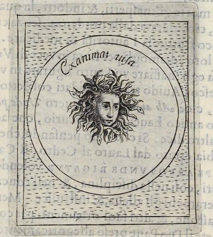 An illustration from Teatro d'imprese, 1623, leaf 978